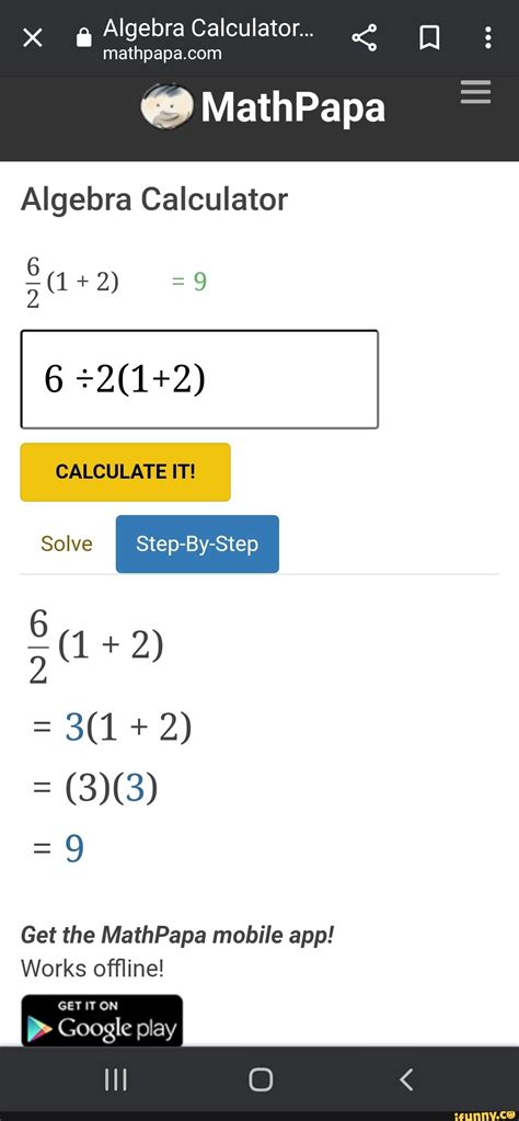 calculator google algebra